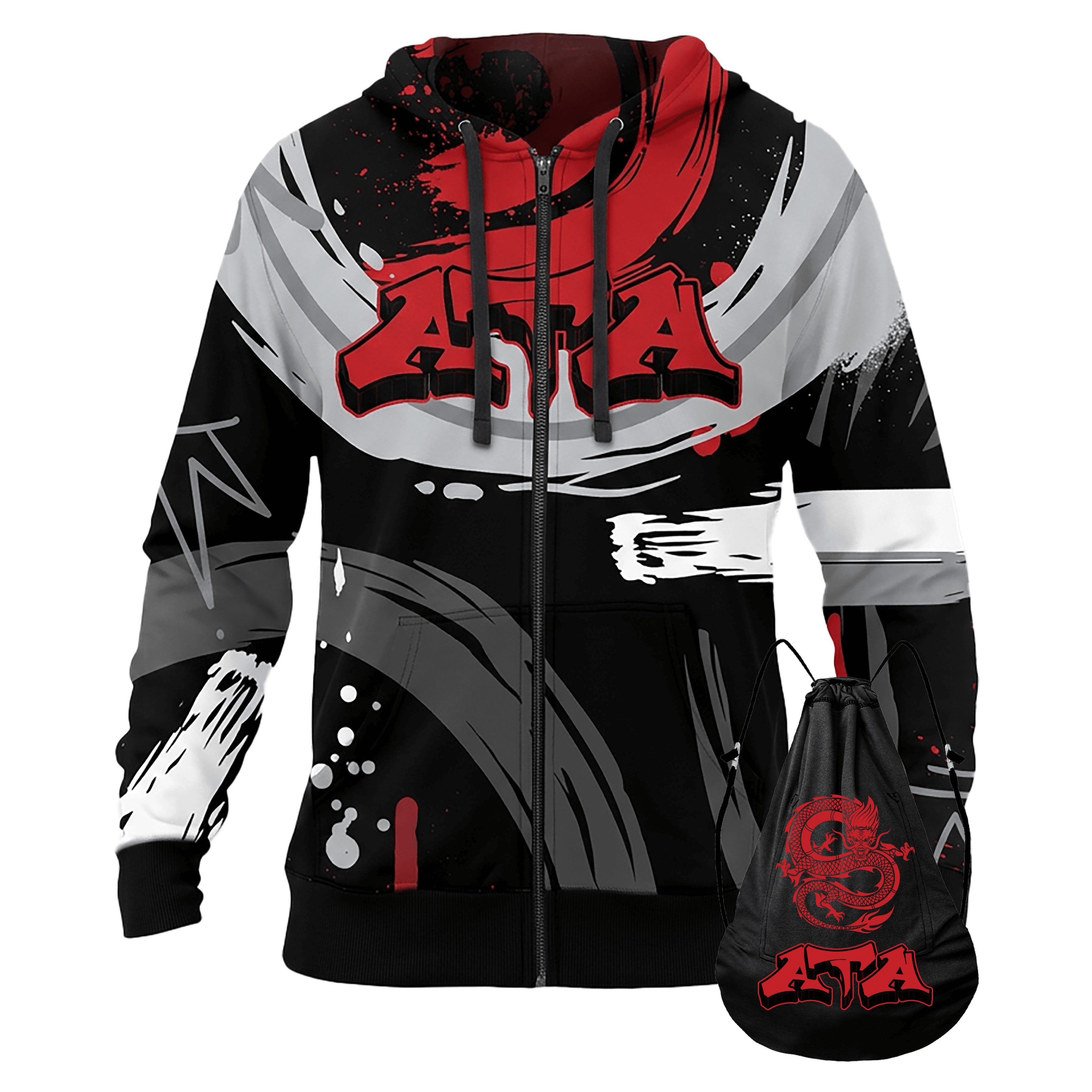 Quikflip R/B Graffiti Jacket - image 1 of 1